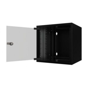 LOGON RSM06U30MNBL rack Da parete Nero (10 6U Rack Wallmount Cabinet - 312 x 300 x 300mm - Black - Unassembled - Warranty: 60M)