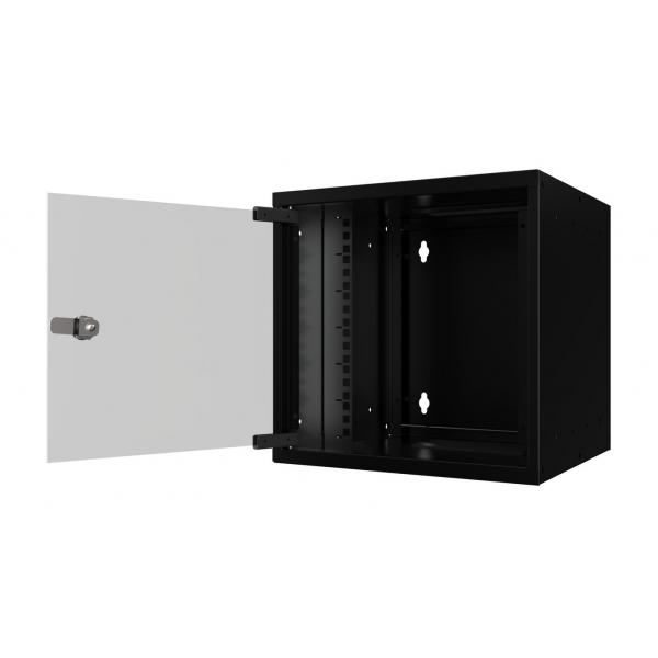 LOGON RSM09U30MNBL rack Da parete Nero (10 9U Rack Wallmount Cabinet - 312 x 300 x 440mm - Black - Unassembled - Warranty: 60M)