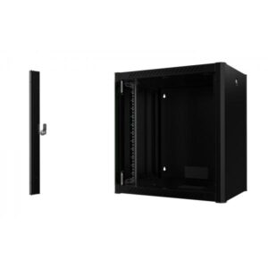 LOGON RWP12U45BL rack 12U Da parete Nero (19'' 12U Rack Wall Mount Pro - 600 x 450 x 645mm - Black - Warranty: 60M)