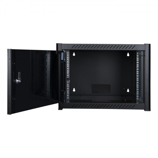 LOGON RWM06U56BL rack 6U Da parete Nero (19'' 6U Rack Wall Mount 600 x - 560 x 380mm - Black - Warranty: 60M)