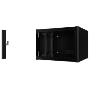 Lanview RWP07U56BL rack 7U Da parete Nero (19'' 7U Rack Wall Mount Pro - 600 x 560 x 423mm - Black - Warranty: 60M)
