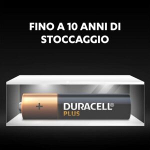 Duracell Plus 100 AAA B8 x10 (Plus 100 Aaa Single-Use - Battery Alkaline - Warranty: 12M)