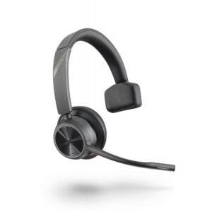 POLY Voyager 4310 UC Auricolare Wireless A Padiglione Ufficio USB tipo A Bluetooth Nero (4310 UC Headset Wireless - Head-band Office/Call center - USB Type-A Bluetooth Black POLY Voyager 4310 UC, Wireless, Office/Call center, - Warranty: 12M)