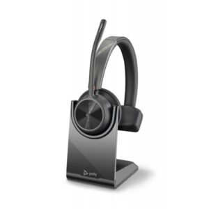 POLY Voyager 4310 UC Auricolare Wireless A Padiglione Ufficio USB tipo A Bluetooth Base di ricarica Nero (Voyager 4310 UC Headset - Wireless Head-band Offic POLY - Voyager 4310 UC, Wireless, Office/Call center, 122 g, Headset, Black - Warranty: 12M)