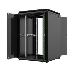 LOGON RDL22U88BL rack 22U Rack indipendenti Nero (19'' 22U Rack Cabinet 800 x - 800 x 1164mm Data Line - - Black - Warranty: 60M)