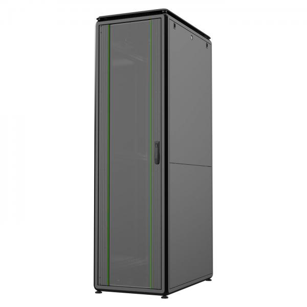 LOGON RDL42U61BL rack 42U Rack indipendenti Nero (19'' 42U Rack Cabinet 600 x - 1000 x 2053mm Data Line - - Black - Warranty: 60M)