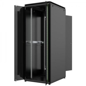 LOGON RDL42U81BL rack 42U Rack indipendenti Nero (19'' 42U Rack Cabinet 800 x - 1000 x 2053mm Data Line - - Black - Warranty: 60M)