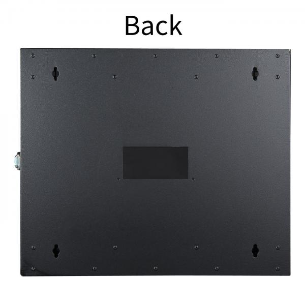 LOGON RWMD09UBL rack 9U Da parete Nero (19 9U Rack Cabinet Double - Section 600 x 150 x 498mm - - Black - Warranty: 60M)