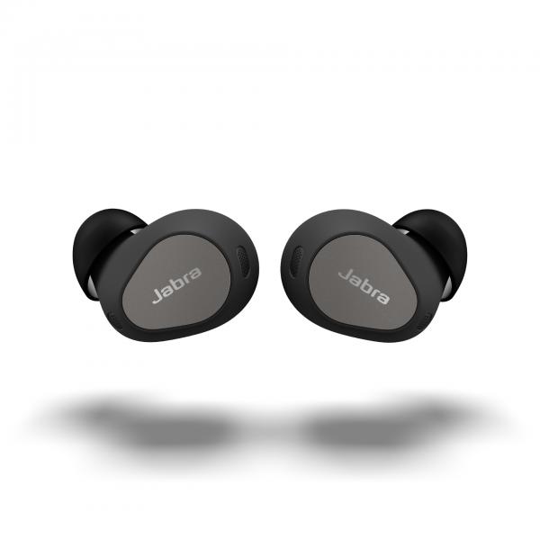 Jabra 100-99280900-99 cuffia e auricolare Wireless In-ear Musica e Chiamate Bluetooth Nero, Titanio (Elite 10 - Titanium Black - Warranty: 12M)