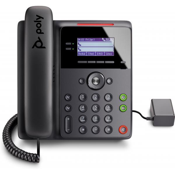 Poly Edge B10 IP Phone w/ Power SupplyUK - Versione UK