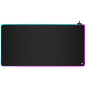 Corsair CH-9417080-WW tappetino per mouse Tappetino per mouse per gioco da computer Nero (CORSAIR MM700 RGB CLOTH SURFACE E-3XL)
