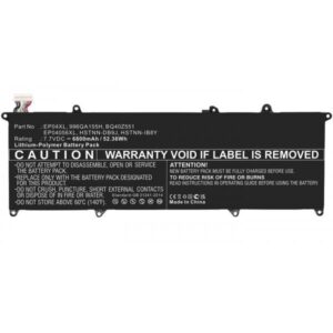 CoreParts MBXHP-BA0294 ricambio per laptop Batteria (Laptop Battery for HP 52.36Wh - Li-Pol 7.7V 6800mAh Black - 52Wh Li-Pol 7.7V 6800mAh Black, Elite Dragonfly G1, Elite Dragonfly G2, Elite - Warranty: 12M)