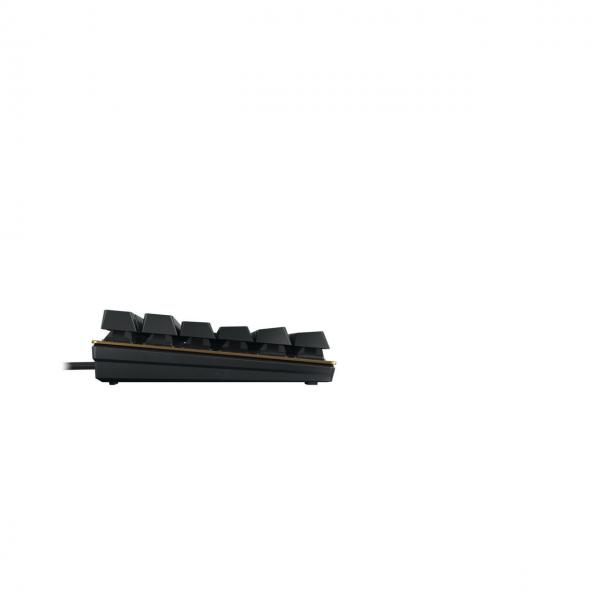 CHERRY KC 200 MX tastiera Universale USB QWERTY Inglese Nero, Bronzo (KC 200 MX CORDED KB MECHANICAL BLKUK) - Versione UK