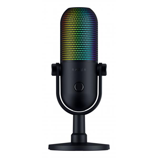 Razer Seiren V3 Chroma Nero Microfono per tablet (RAZER SEIREN V3 CHROMA BLACK MICROPHONE)