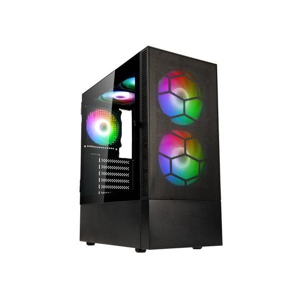 Kolink OBSERVATORY MX Midi Tower Nero (Kolink Observatory MX Mesh ARGB Midi Tower Case - Black)