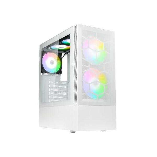 Kolink OBSERVATORY MX Midi Tower Bianco (Kolink Observatory MX Mesh ARGB Midi Tower Case - White)