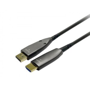 Vivolink PRODPHDMIOP20 cavo e adattatore video 20 m DisplayPort HDMI Nero (PRO DISPLAYPORT TO HDMI 4K - OPTIC 20M - Warranty: 144M)