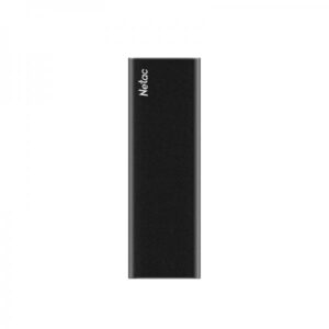 Netac Z Slim 1 TB USB tipo-C 3.2 Gen 2 [3.1 Gen 2] Nero (Netac Z Slim 1TB M.2 External SSD, USB 3.2 Gen2 Type-C, Up to 550MB/s, Aluminium)