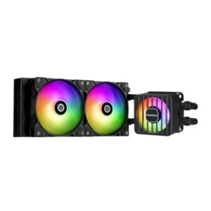 Enermax ELC-LMF240T-ARGB sistema di raffreddamento per computer Processore Raffreddatore di liquidi tutto in uno 12 cm Nero 2 pz (Cooler Enermax LIQMAXFLO ELC-LMF240T-A)