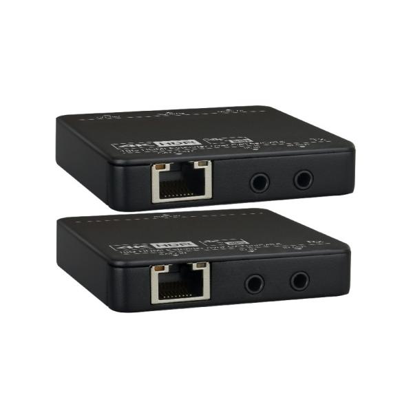 LevelOne HVE-9006 moltiplicatore AV Trasmettitore e ricevitore AV Nero (LevelOne HVE-9006 - sender og modtager)