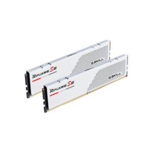 G.Skill Ripjaws F5-5600J2834F16GX2-RS5W memoria 32 GB 2 x 16 GB DDR5 5600 MHz (G.Skill Ripjaws S5 - 32GB: 2x16GB - DD)