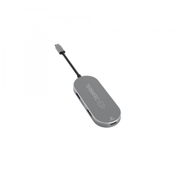 Terratec Connect c5 USB 3.2 Gen 1 [3.1 Gen 1] Type-C Argento (TERRATEC Connect C5 Type-C zu Type-C P)