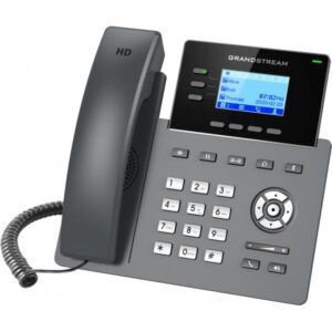 Grandstream Networks GRP2603P telefono IP Nero 3 linee LCD (Grandstream GRP2603P - VoIP-telefon -)