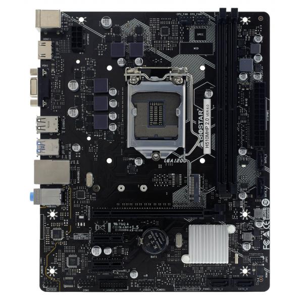 Biostar H510MHP 2.0 scheda madre Intel H510 LGA 1200 [Socket H5] micro ATX (MB Biostar H510MHP 2.0 [H510,S1200)