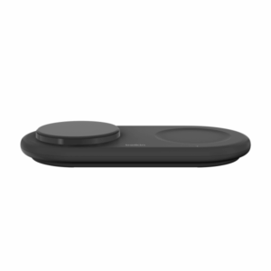 Belkin WIZ021myBK Libera installazione Plastica Nero (BOOST CHARGE PRO 2IN1 QI2 15W - MAGNETIC CHARGING PAD BLACK)