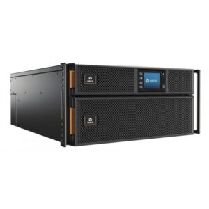 Vertiv Liebert GXT5-6000IRT5UXLN gruppo di continuità [UPS] Doppia conversione [online] 6 kVA 6000 W 8 presa[e] AC (Vertiv Liebert GXT5 1ph UPS 6kVA input plug - hardwired 5U output â?? 230V hardwired output socket groups [6]C13 & [2]C19 rackmount kit RDU101 Communications Card 3-year warranty)
