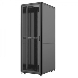 LOGON RSL46U81BL rack 46U Rack indipendenti Nero (19'' 46U Rack Cabinet 800 x - 1000 x 2231mm Server Line - - Black - Warranty: 60M)