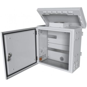 Lanview RCCTV006 rack 0U Bianco (Mini Classic Pole Mounted - CCTV Cabinet For 4 cameras - 450 x 250 x 500mm - White - Warranty: 60M)