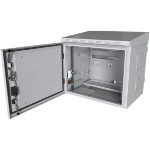 Lanview RCCTV005 rack 0U Bianco (Midi Classic Pole Mounted - CCTV Cabinet For 4 cameras - 575 x 425 x 500mm - White - Warranty: 60M)