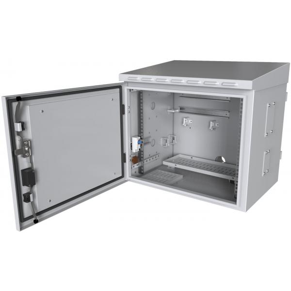 Lanview RCCTV005 rack 0U Bianco (Midi Classic Pole Mounted - CCTV Cabinet For 4 cameras - 575 x 425 x 500mm - White - Warranty: 60M)