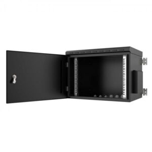 LOGON RWMIP55W07U45B rack 7U Da parete Nero (19 7U IP55 Wall mount - Cabinet 600 x 450 x 410mm - - Black - Warranty: 60M)