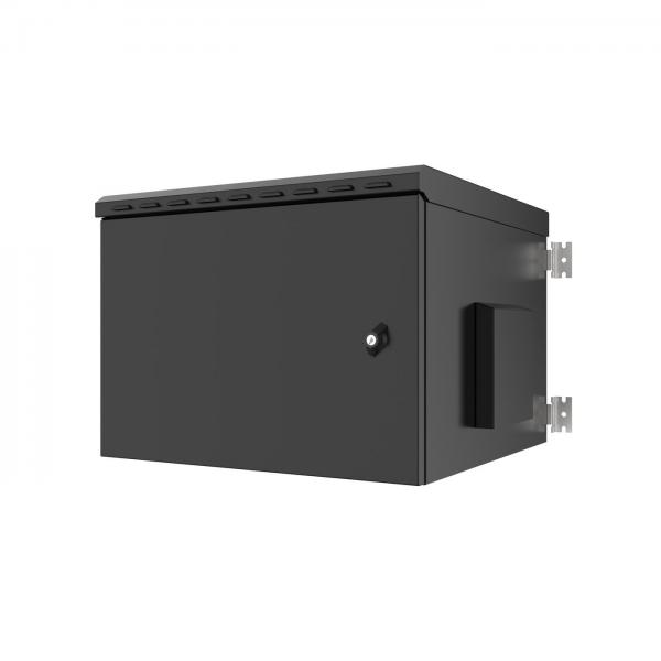 Lanview RWMIP55W07U60B rack 7U Nero (19 7U IP55 Wall mount - Cabinet 600 x 600 x 410mm - - Black - Warranty: 60M)