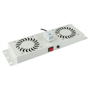 LOGON RAF115WH porta accessori Pannello per ventola (2 FANS, ANALOG THERMOSTAT - CONTROL FAN MODULE BUILT-IN - Warranty: 24M)