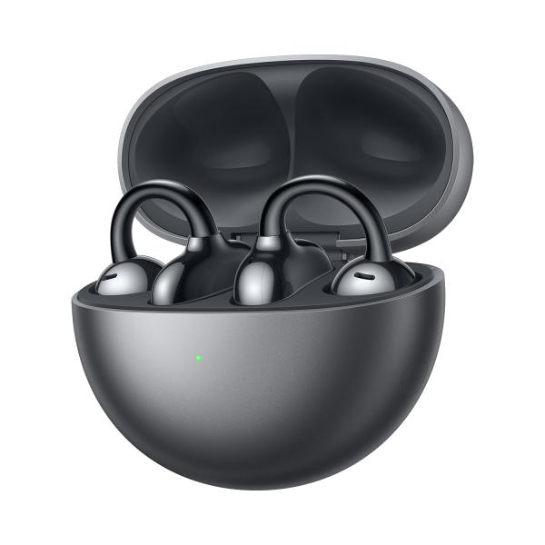 Huawei FreeClip Auricolare True Wireless Stereo [TWS] A clip Musica e Chiamate USB tipo-C Bluetooth Nero (Huawei FreeClip Starry Black)