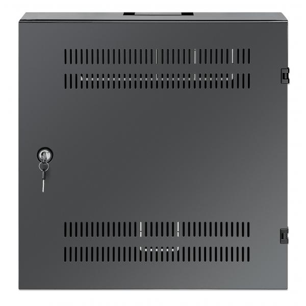 Intellinet 713689 rack 2U/4U Da parete Nero (LOW PROFILE 19IN WALL MOUNT- - CABINET BLACK 4U/HORIZ 2U/VERTI)