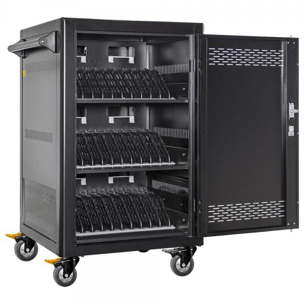 Power Technologies LITE Series AC-LITE Carrello per la gestione dei dispositivi portatili Nero (AC-LITE 30-Bay Economical Cycl)