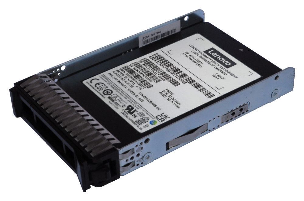 Lenovo 4XB7A90873 drives allo stato solido 480 GB 2.5 Serial ATA III V-NAND TLC (LENOVO SSD 480GB RI SATA 6Gb/s 2.5'')