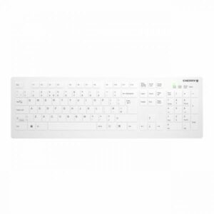 CHERRY AK-C8112 tastiera Medico RF Wireless QWERTY Inglese Bianco (AK-C8112 MEDICAL KEYBOARD WL - WHITE) - Versione Tedesca