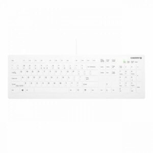 CHERRY AK-C8112 tastiera Medico USB QWERTY Spagnolo Bianco (AK-C8112 MEDICAL KEYBOARD WHITE - ) - Versione Tedesca