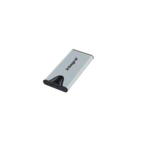 Integral SlimXpress Pro INSSD4TPORT3.2SLIMXS unità esterna a stato solido Tecnologia Thunderbolt 4 TB USB tipo-C USB 3.2 Gen 2x2 Argento (4TB PORTABLE EXTERNAL SSD USB-C 3.2 GEN.2X2 SLIMXPRESS PRO SILVER R-2000MBs W-2000MBs USB-C to C CABLE USB-C TO A ADAPTER INTEGRAL)
