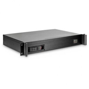 Inter-Tech 1.5U-1528-1 Supporto Nero (Inter-Tech Geh Mini ITX 1.5U-1528-1 65)