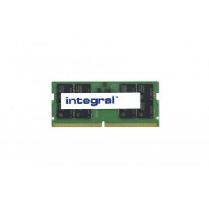Integral M425R4GA3BB0-CWM-IN memoria 32 GB 1 x 32 GB DDR5 5600 MHz (32GB LAPTOP RAM MODULE DDR5 5600MTs PC5-44800 UNBUFFERED NON-ECC SODIMM 1.1V 2GX8 CL46 INTEGRAL)
