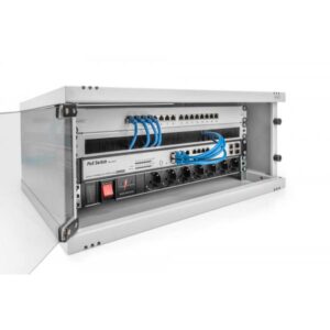 Digitus Alloggiamento a parete SOHO, smontato - 540 x 400 mm [L x P] (4HE SOHO WALLMOUNT CAB 540X400 - 4HE UNM.241X540X400MM GREY)