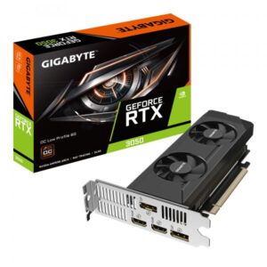 GIGABYTE GeForce RTX 3050 OC Low Profile 6G NVIDIA 6 GB GDDR6 (GIGA VGA 6GB RTX3050 OC-6GL/LP 2xDP/2xHDMI GeForce RTX 3050 OC Low Profile 6G)
