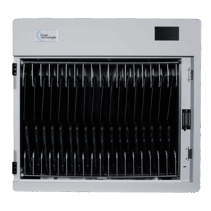 Power Technologies CNC Series CLEAN-N-CHARGE-18 [CNC-18] Armadio per la gestione dei dispositivi portatili Grigio (CNC-18 UV-C Sanitize & Charge)