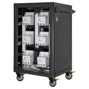 Power Technologies LITE Series AC-LITE Carrello per la gestione dei dispositivi portatili Nero (AC-LITE 30-Bay Economical Cycl)